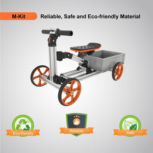 English Elm Kidrock Modular Aluminum Ride on Kit Builds 20 Forms Balance Bike Scooter Ages 1 to 6 ET297814MKT