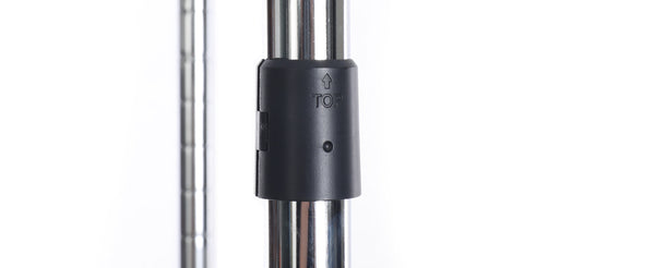 English Elm 6 6-Tier Corner Wire Shelf Rack - Heavy-Duty Adjustable Triangular Storage with Waterproof Liners, NSF Certified, 420lb Capacity Chrome W155065918