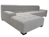 English Elm Sectional Sofa Light Grey