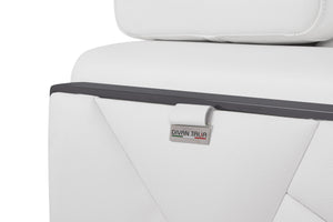 English Elm Global Top Grain Italian Leather Club Chair - Luxurious Comfort, Modern Design & Ergonomic Support B05777946