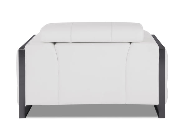 English Elm Global Top Grain Italian Leather Club Chair - Luxurious Comfort, Modern Design & Ergonomic Support B05777946