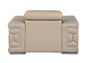 English Elm Top Grain Italian Leather Chair – Luxurious Comfort, Stylish Design & Durable Support For Your Home B05777904-GIGA