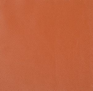 English Elm Top Grain Italian Leather Sofa with Chrome Legs for a Modern Living Room Camel B05777912