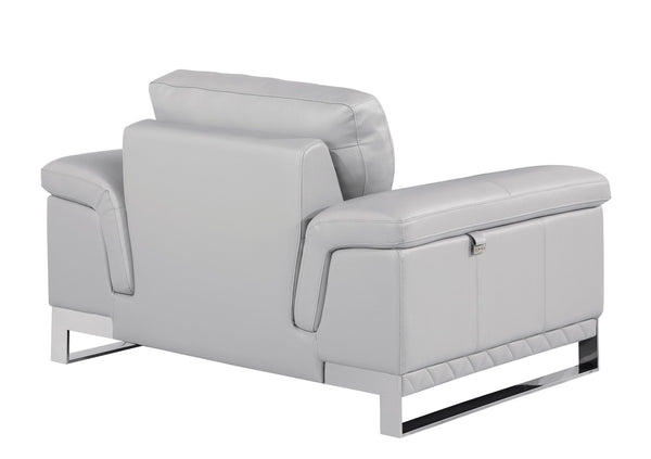 English Elm Top Grain Italian Leather Chair - Luxurious Comfort & Modern Design For Your Living Space Upgrade B05777871-GIGA