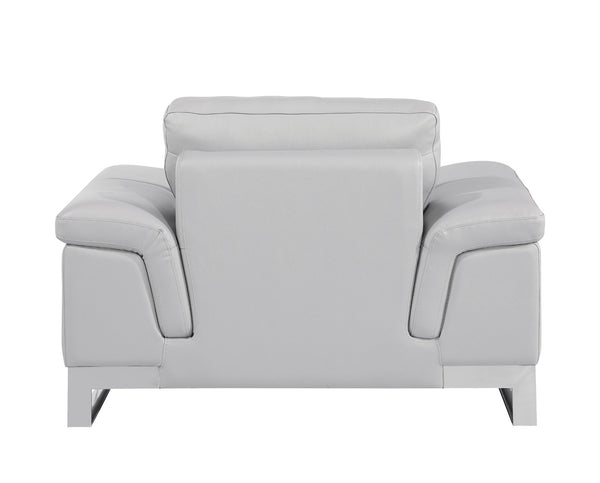 English Elm Top Grain Italian Leather Chair - Luxurious Comfort & Modern Design For Your Living Space Upgrade B05777871-GIGA