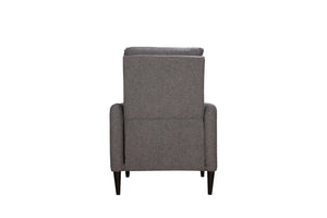 English Elm Molson Pushback Recliner Upholstered Lounge Chair for Modern Industrial Living Rooms B05468015