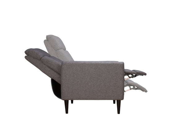 English Elm Molson Pushback Recliner Upholstered Lounge Chair for Modern Industrial Living Rooms B05468015