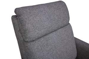 English Elm Molson Pushback Recliner Upholstered Lounge Chair for Modern Industrial Living Rooms B05468015