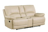 English Elm Leather-Air Recliining Sofa