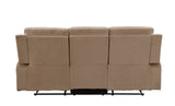 English Elm Transitional Microfiber Fabric Sofa