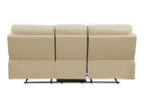 English Elm Leather-Air Recliining Sofa