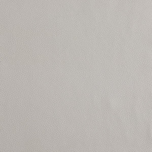 English Elm Global United Gray Genuine Leather Sectional Sofa with Chrome Legs Oversized Comfort, 63x32x19 Inches B05777966