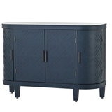 Chicago Accent Storage Cabinet with Antique Pattern Doors