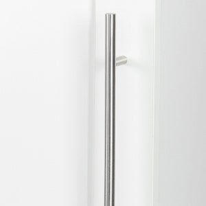 English Elm Stackable Wall-Mounted Storage Cabinet, 15.75"D X 15.75"W X 70.87"H - Versatile & Stylish Organizer W33167273-GIGA