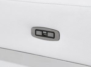 English Elm Global Luxurious Top Grain Italian Leather Power Recliner Sofa With Usb Charging & Modern Design B05777835