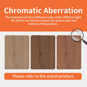 English Elm 12 Rustic Plywood Wall Shelf with Two Open Compartments, Water-Resistant Melamine, Easy Clean Design Imitative Oak W999P317927