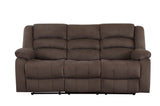 English Elm Transitional Microfiber Fabric Upholstered Sofa