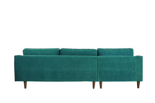 English Elm Anderson Left Arm Sectional Sofa Bold Upholstered Chaise for Open Living Spaces B054S00007