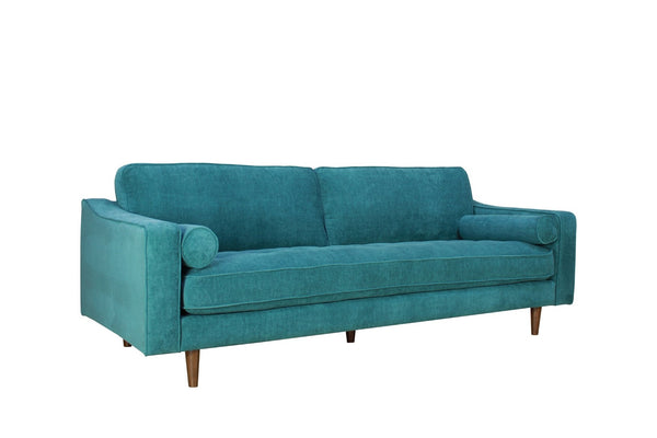 English Elm Anderson Three Seat Sofa Deep Lounge Upholstered Frame for Contemporary Living Rooms B05467996