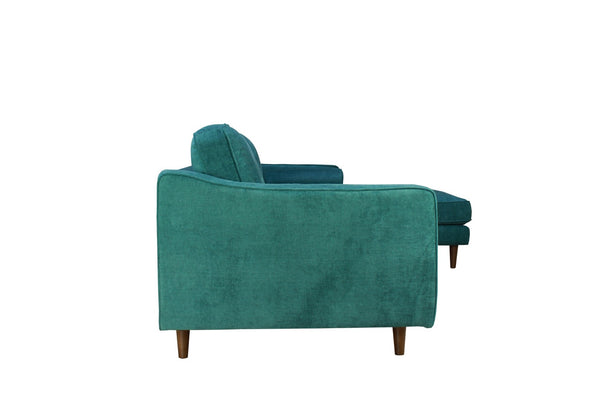 English Elm Anderson Right Arm Sectional Bold Upholstered Sofa for Open Plan Living Rooms B054S00008