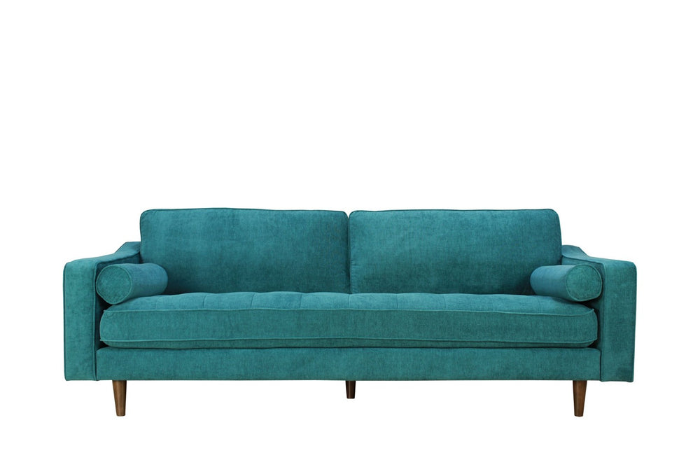 English Elm Anderson Three Seat Sofa Deep Lounge Upholstered Frame for Contemporary Living Rooms B05467996