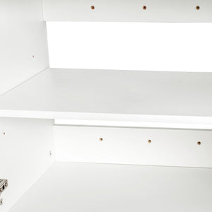 English Elm Stackable Wall-Mounted Storage Cabinet - Versatile Organization Solution For Home, 31.50"W X 29.92"H W33167277-GIGA