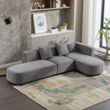 English Elm U-Style Luxury Modern Style Living Room Upholstery Sofa