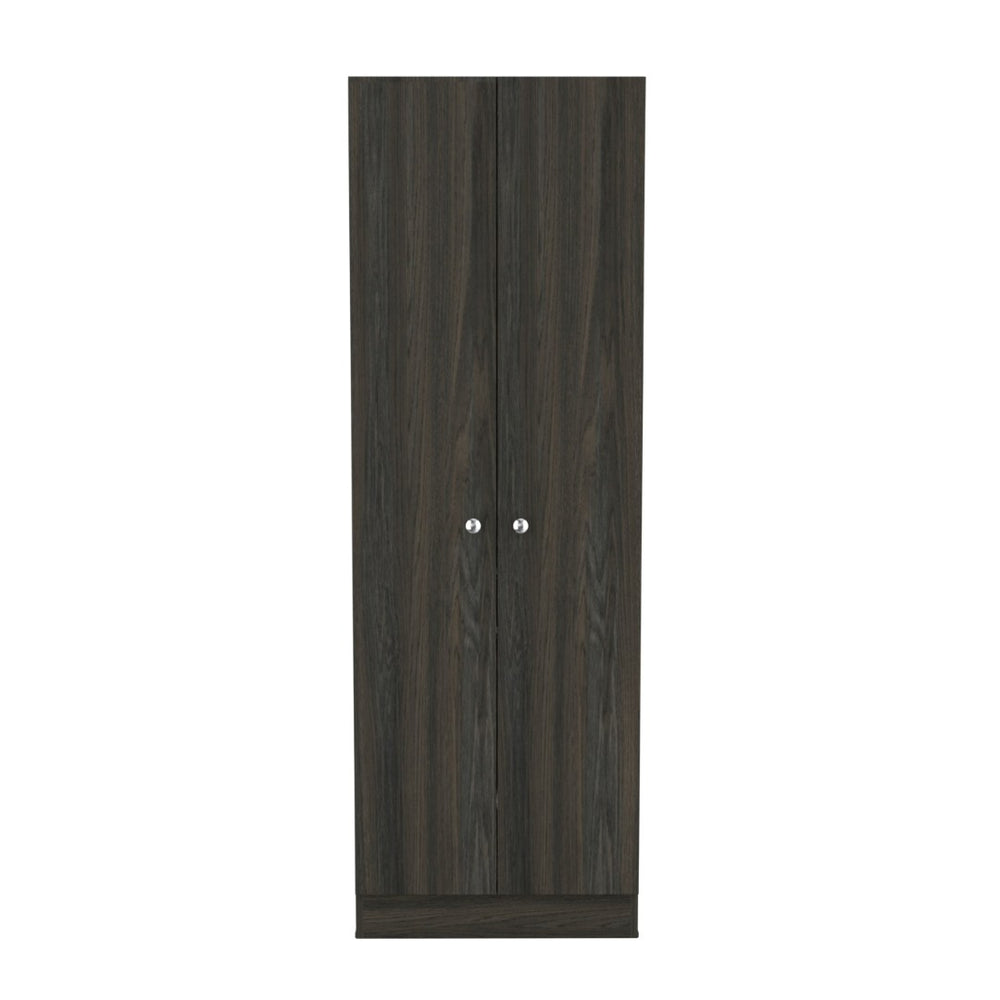 English Elm Rectangle Tall Storage Cabinet - Stylish Carbon Espresso & Wenge Finish For Ultimate Organization! B06280489-GIGA
