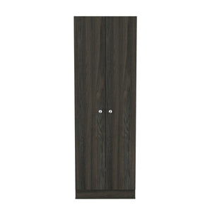 English Elm Rectangle Tall Storage Cabinet - Stylish Carbon Espresso & Wenge Finish For Ultimate Organization! B06280489-GIGA