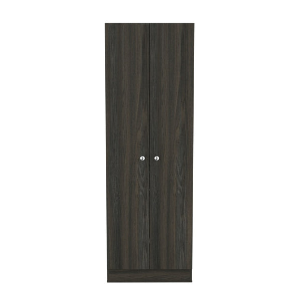 English Elm Rectangle Tall Storage Cabinet - Stylish Carbon Espresso & Wenge Finish For Ultimate Organization! B06280489-GIGA