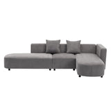 English Elm U-Style Luxury Modern Style Living Room Upholstery Sofa