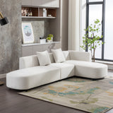Hearth and Haven U-Style Luxury Modern Style Living Room Upholstery Sofa WY000297AAA