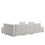 English Elm U-Style Luxury Modern Style Living Room Upholstery Sofa