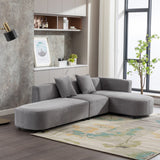 English Elm U-Style Luxury Modern Style Living Room Upholstery Sofa