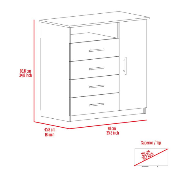 English Elm Montauk Wall-Mounted Shoe Cabinet with Mirror Door, 5 Shelves Lockable Recessed Handle Black Wengue B06280561