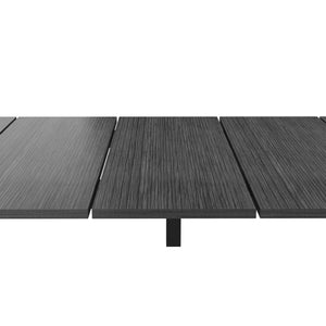 English Elm Nimmo Twin Bed Frame in Smokey Oak — Compact, Sturdy Platform Design, No Box Spring Needed Elegance B062S00176
