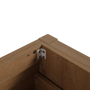 English Elm 30 Inch Bathroom Vanity - Stylish Plywood Design With Soft-Closing Drawers & Easy Installation W999S00061
