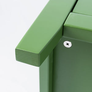 English Elm 71-inch Antique Green TV Console Table with Solid Wood Frame, Changhong Glass Doors & Metal Handles — Stylish Media Center for Bedroom or Kids' Room (74.8x22.05x7.87) W67966833