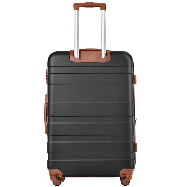 English Elm Luggage Hardshell Abs 3 Piece Set with Spinner Wheels and Tsa Lock for Travel N726P203164A