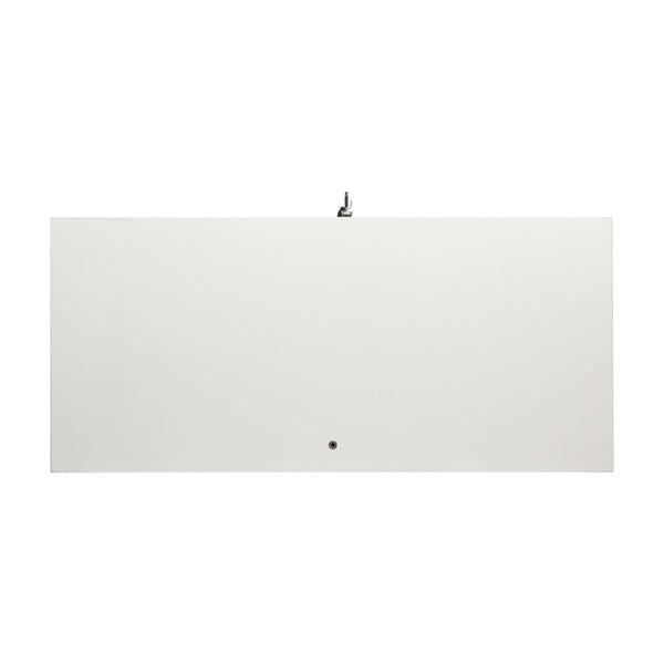 English Elm Two Door Glass Cabinet - Elegant Display Cabinet With 4 Shelves, Tempered Glass & Secure Design W1510S00011-GIGA