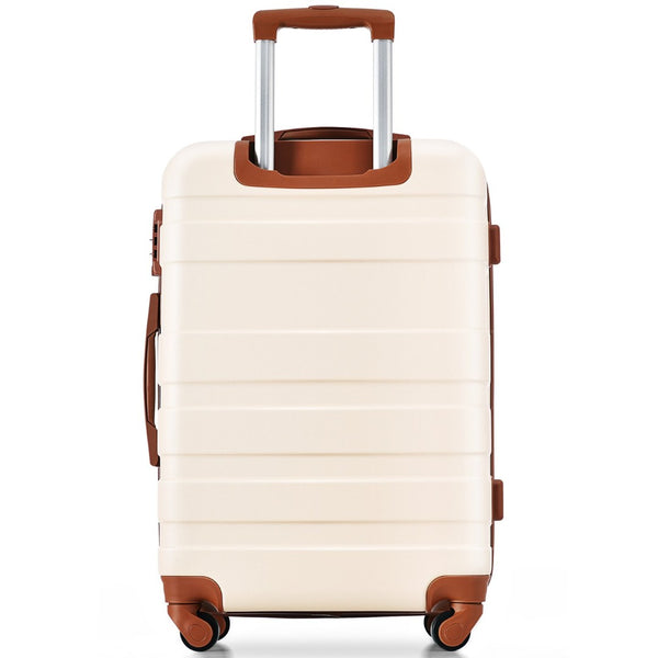 English Elm Luggage Sets 3 Piece Abs Hardshell with Tsa Lock and Spinner Wheels for Travel N726P203164O