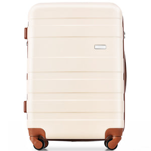 English Elm Luggage Sets 3 Piece Abs Hardshell with Tsa Lock and Spinner Wheels for Travel N726P203164O