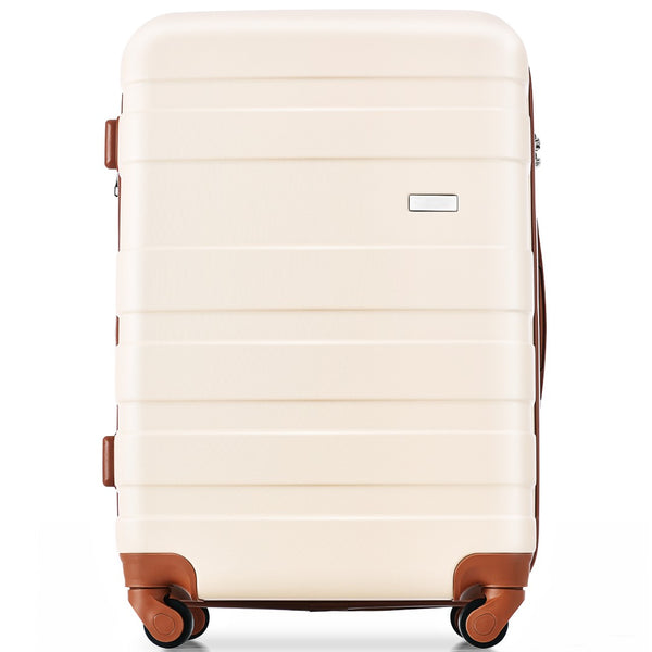 English Elm Luggage Sets 3 Piece Abs Hardshell with Tsa Lock and Spinner Wheels for Travel N726P203164O