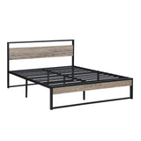 Hearth and Haven Metal Bed W160969417