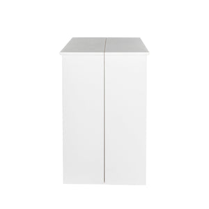 English Elm Multifunctional Extendable Console Table Up to 118.5" | Elegant Chipboard & MDF, Space-Saving Design W33166749