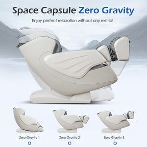 English Elm Bosscare Sl Track Zero Gravity Massage Recliner with Ai Voice App Full Body Relief W73082248