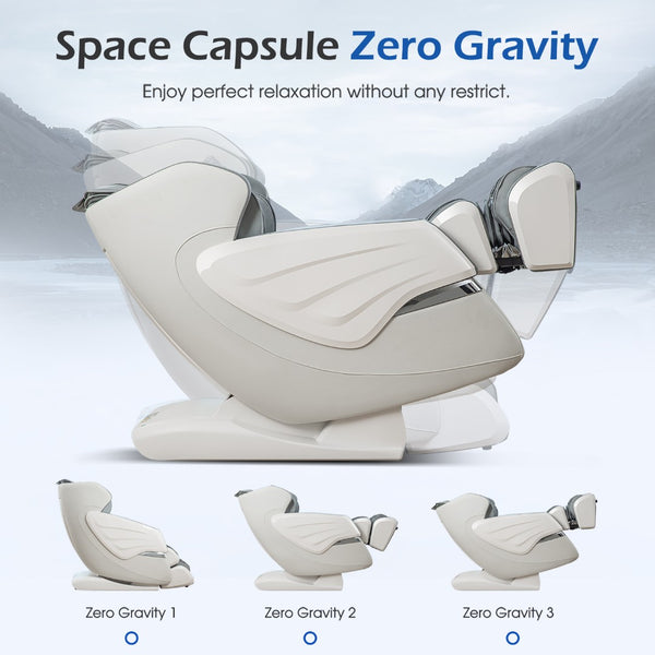 English Elm Bosscare Sl Track Zero Gravity Massage Recliner with Ai Voice App Full Body Relief W73082248