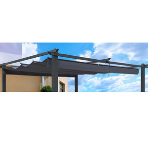 English Elm Replacement Canopy Top Cover For 13 X 10 Ft Pergola - Quick Installation, Weather-Resistant, Stylish Finish W41972288-GIGA