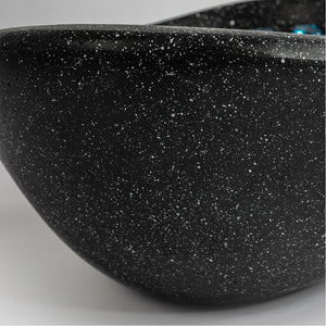 English Elm Tabletop Ethanol Fire Pit - Portable Concrete Mini Fireplace For Indoor & Outdoor Use, Smokeless Flame W85368397-GIGA