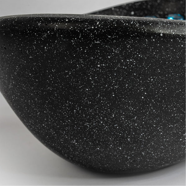 English Elm Tabletop Ethanol Fire Pit - Portable Concrete Mini Fireplace For Indoor & Outdoor Use, Smokeless Flame W85368397-GIGA